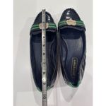 Coach  Poppy Y2K Heart Blue & Green Patent Leather Ballet Flats Size 8 Photo 5