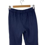 Babaton Aritzia Navy Blue Cohen Cropped Pleated Dress Trousers Pants Size 2 Photo 7