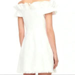 Rebecca Taylor  Off Shoulder Slub Dress Photo 1