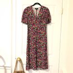 APC Frances dress abstract floral Pink Size 2 Photo 3