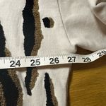 ALLSAINTS  textured animal print pullover sweatshirt large Photo 8