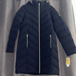 Michael Kors packable jacket/coat navy M NWT Photo 0