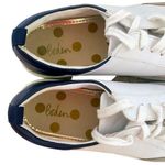 Boden Emily White & Navy Leather Training Casual Sneakers 40 US 8.5 Size undefined Photo 4
