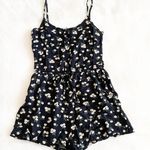 Papaya Navy Floral Romper Photo 0