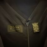 Dana Buchman Dana Butchman 100% Silk vintage beaded iridescent maxi dress & jacket navy 10 Photo 5