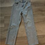 ZARA  Jeans High-Rise Straight Leg Photo 0