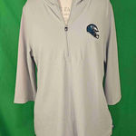 Cutter and Buck NWT‎  Womens Gray Philadelphia Eagles 3/4 Sleeve Pullover Hoodie XL Photo 0