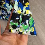 Dana Buchman  Colorful 3/4 Sleeve Button Down Shirt Size Medium Photo 4