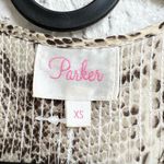 Parker  sequin snake print tank top blouse size XS Photo 2