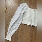 Aerie NWT  long sleeve white shirt medium Photo 1