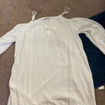 Jack by BB Dakota Jack xs white tunic top cold shoulder Photo 4