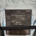 Apt. 9  Women's Black Lambskin Leather Jacket Size Large Photo 1