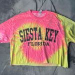 Gildan Tie Dye Crop Top Photo 0