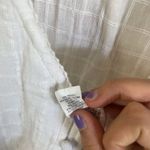 Aerie  Women's Size XS White Lace Romper 3/4 Sleeve V-Neck‎ Comfy One-Piece Beach Photo 6