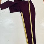EXPRESS Women burgundy Super Soft Double Knit Dress Pants Sz XL New Photo 2