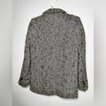 ANINE BING  Double Breasted Fishbone Blazer Tweed Size XS Photo 7
