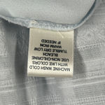 Tantrums Boho Dress Women's L Light Blue Cotton Lace‎ Trim Summer Festival Size L Photo 6