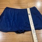 Jantzen  classics navy blue swim skirt bottom size 16 . Photo 4