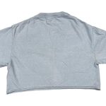 Brandy Melville  - Cropped Los Angeles Tee in Blueish Gray Photo 2