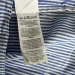 J.Crew  Women’s V neck blue stripes size zip top size 0 Photo 6