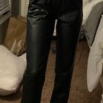 Abercrombie & Fitch Leather Jogger Photo 0