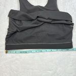 Athleta  Women’s Conscious Crop Top with Built in Bra- Size Small- Olive Green Photo 8