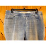 Soft Surroundings  The Ultimate Denim Pull-On Jeans Cropped Size 1X (6413) Photo 2