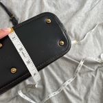 Dooney & Bourke Cabrio Cabriolet Black Perforated Leather Bag Vintage Made USA Photo 11