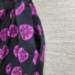 Free People  Leanna Dress Womens M Black‎ Purple Bandeau Summer Boho Empire Photo 15