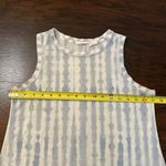 Athleta  light blue & white tie-dye loose fit tank top size S Photo 9