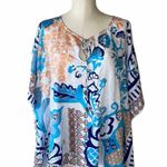 Chico's NWOT  FLORAL MULTI-PRINT PONCHO SZ-S/M Photo 5