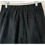 J.Crew Women's Knot Side Lined Asymmetrical Hem Wrap Mini Skirt Black Size 0 Photo 4