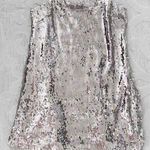 Showpo Silver and Multicolor Sequin Mini Dress Photo 0