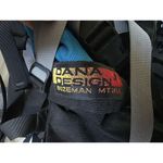 Dana Design Arcflex Alpine Bozeman Hiking Backpack Size Small Black Teal Glacier Blue Photo 1