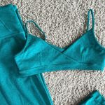 REVOLVE Teal Activewear Set Green Photo 2