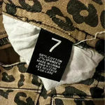 Almost Famous  animal print skinny jeans Photo 4