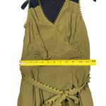 Leifsdottir by Anthropologie Olive Green Wrap Jumpsuit Size 0P Photo 5