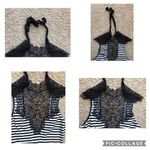 Foreign Exchange New  cocolove striped lace dress S Photo 11