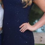Alyce Paris Navy Homecoming Dress Photo 2