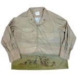 Free People  Found Western Horse Wildlife Field Long Sleeve Shirt Large Unisex Photo 10