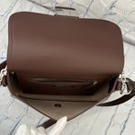 Armani Exchange Brown saddle messenger Crossbody Bag – AX Logo Clasp, NWT Photo 12