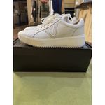 Vionic Women's Kearny Platform Lace Up Sneaker White Size 11 Wide Metallic Photo 2