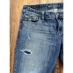 Maurice's Womens Juniors Premium Distressed Blue Jeans‎ Size 9/10 Regular Length Photo 6