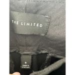 The Limited  Black Flat Front Wide Leg Pants Women's Size 8 Photo 4