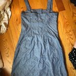 Derek Lam for DesigNation chambray jumper dress size 10 Photo 4