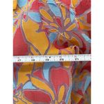 Allison Daley  Women's Button Down Shirt Short Sleeve Orange Size 12 Petite Photo 3