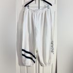 FP Movement by Free People All Star Oversize Graphic Joggers Ivory/Black Combo Black Size M Photo 1