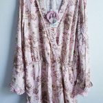 Agua Bendita  X TARGET Romantic Floral Print Flare Sleeve Romper Photo 0
