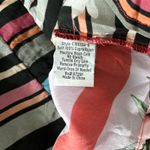 Johnny Was Floral Print Bohemian Style Multicolor Cupra Rayon Blouse Size Medium Photo 5