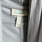 LOGO By Lori Goldstein 2X  Loungewear Cardigan Sage Green Photo 2